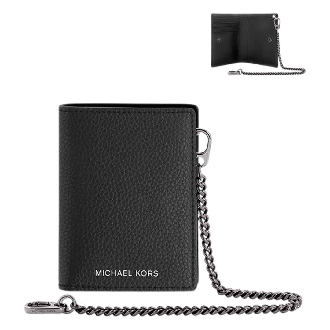 FREE GIFT - Michael Kors Pour Homme Black Wallet - Black Wallet