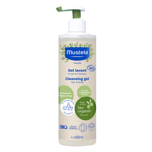 Mustela Bio Organic Cleansing Gel Hair & Body