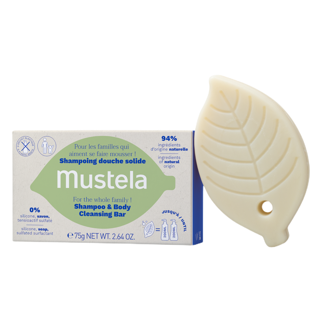 Mustela Bio Organic Shampoo & Body Cleansing Bar - 75g