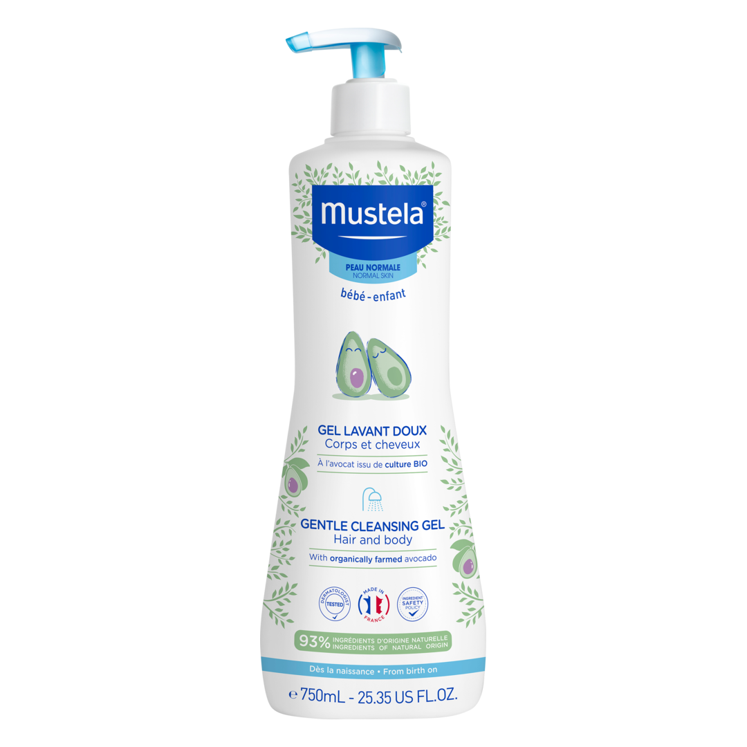Mustela Gentle Cleansing Gel for Normal Skin - 750ml