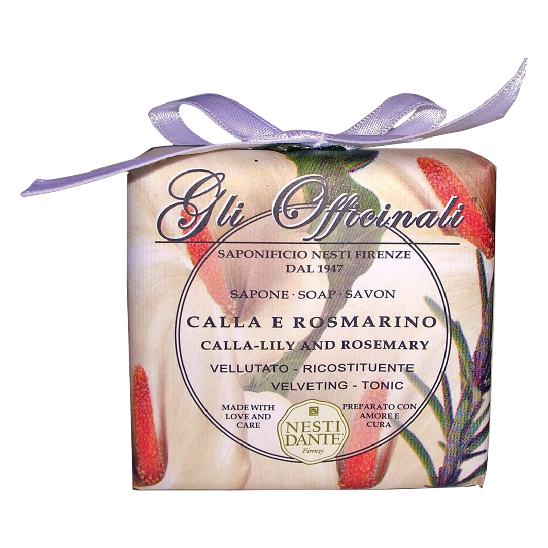 Nesti Dante Gli Officinali Calla-Lily and Rosemary Soap - 200g
