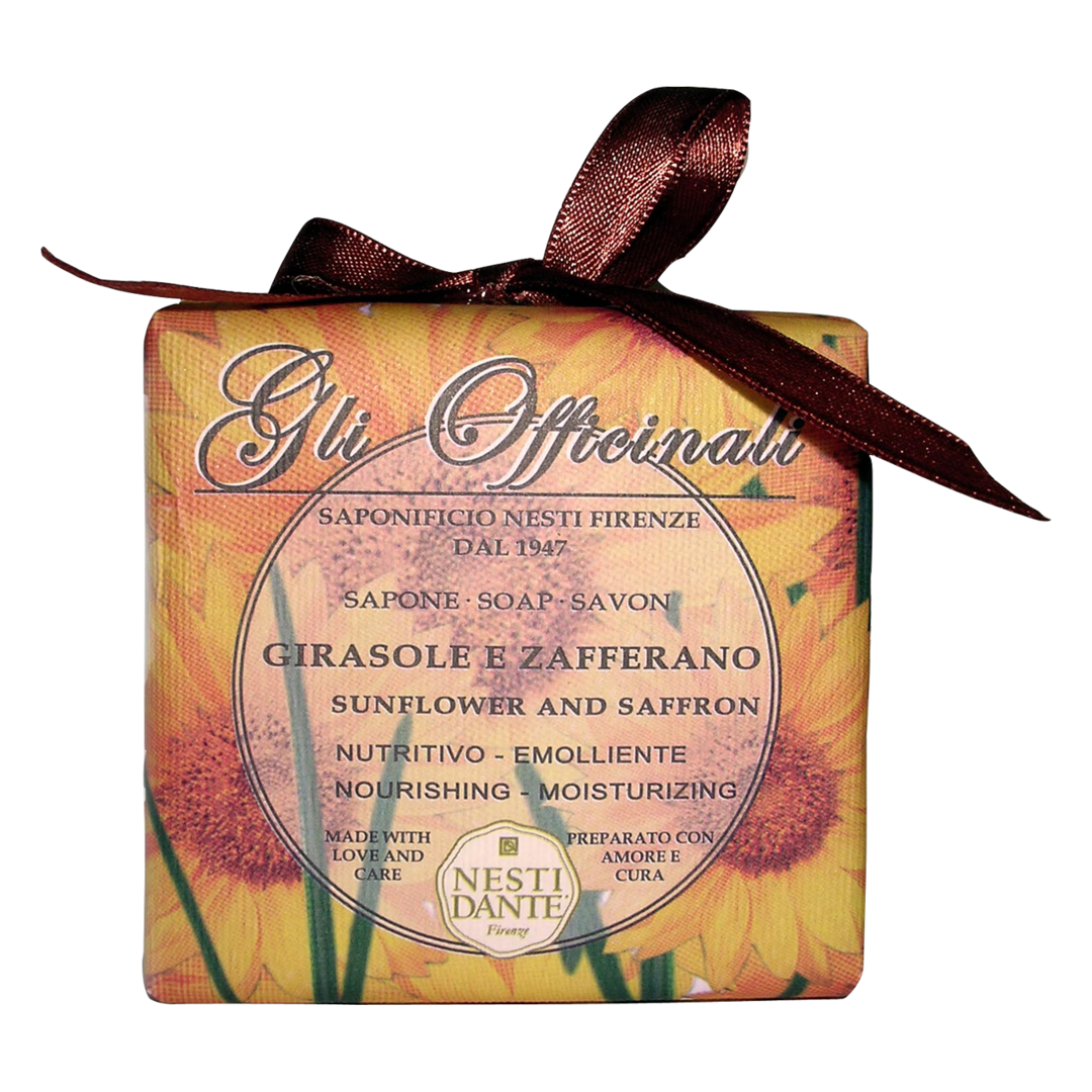 Nesti Dante Gli Officinali Sunflower and Saffron Soap - 200g