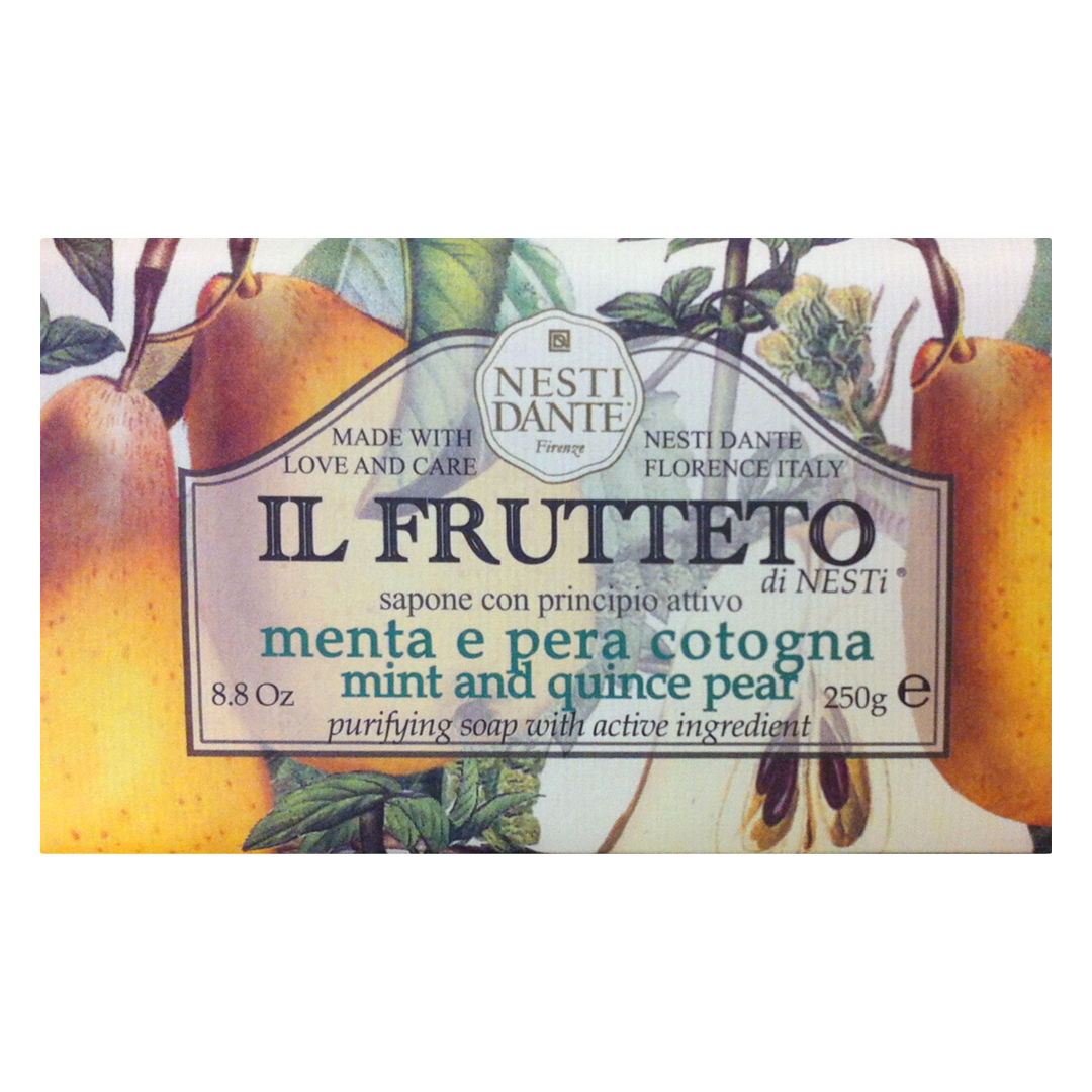 Nesti Dante Il Frutteto Mint and Quince Pear Soap