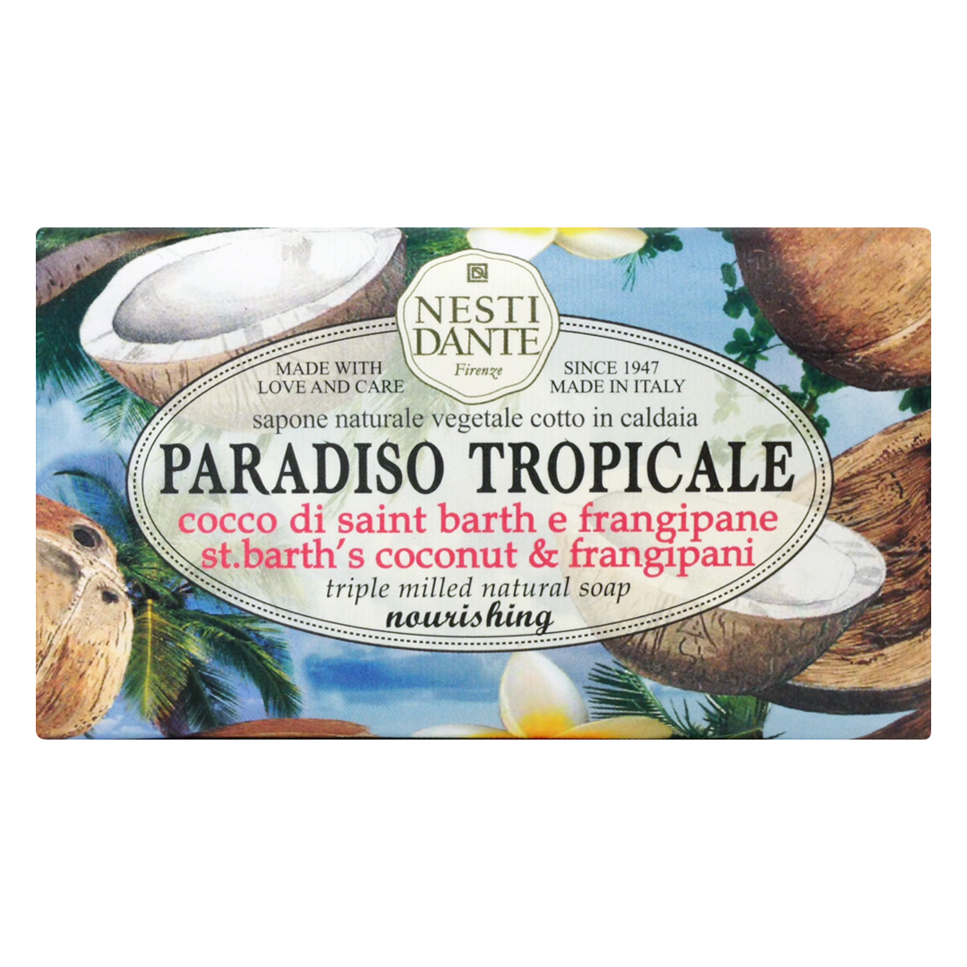 Nesti Dante Paradiso Tropicale St. Barth's Coconut and Frangipani Soap - 250g