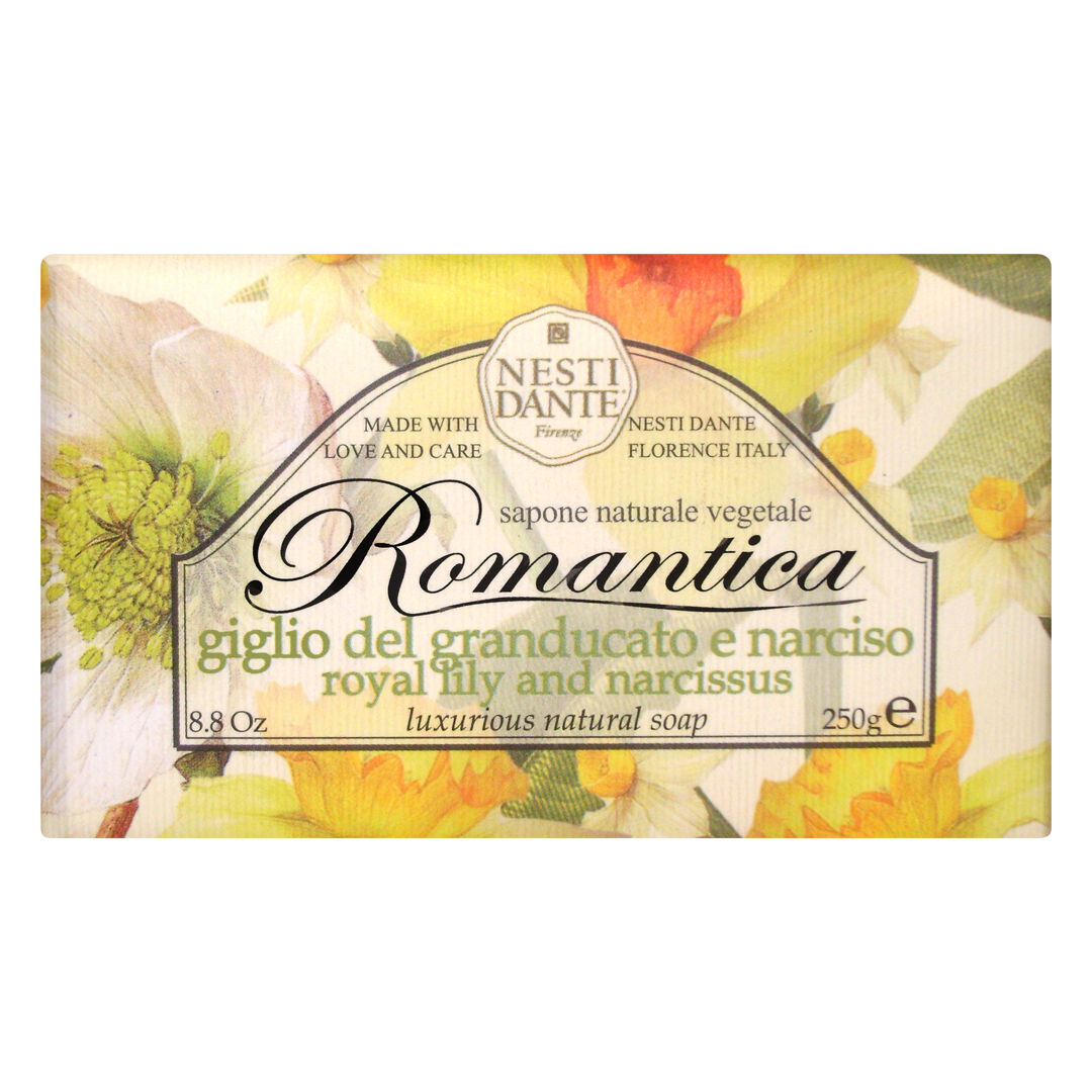 Nesti Dante Romantica Royal Lily and Narcissus Soap - 250g