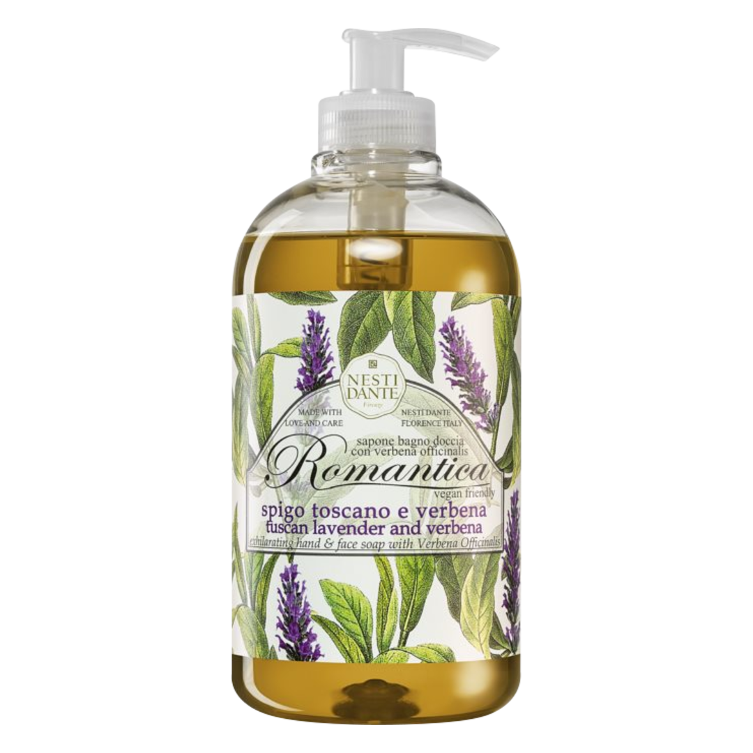 Nesti Dante Romantica Tuscan Lavender and Verbena Liquid Soap - 500ml