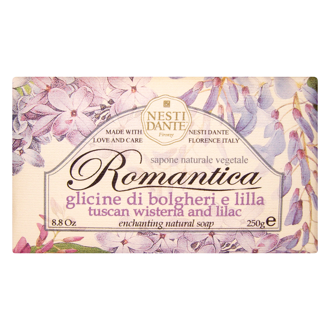 Nesti Dante Romantica Tuscan Wisteria and Lilac Soap - 250g