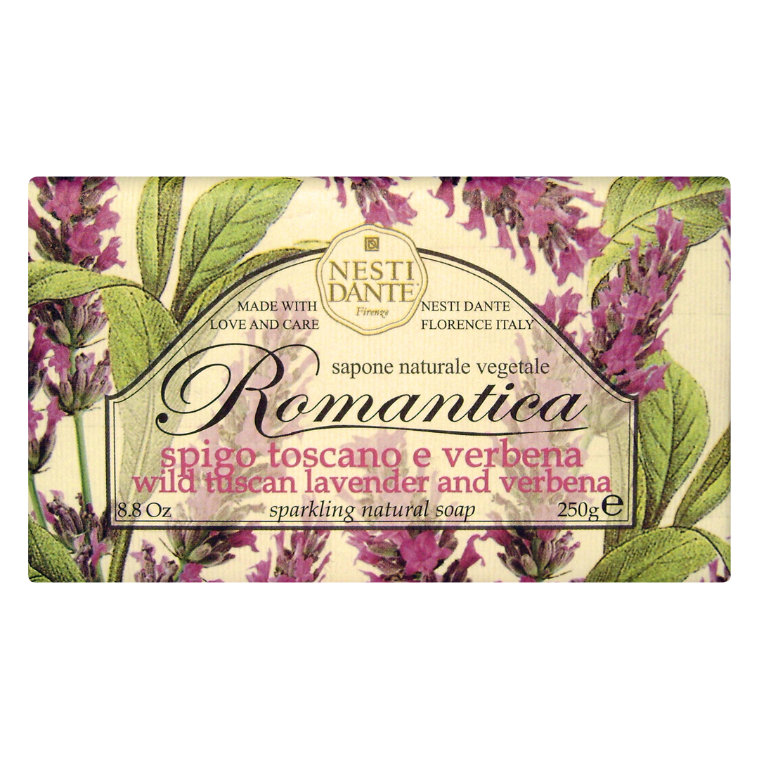 Nesti Dante Romantica Wild Tuscan Lavender and Verbena Soap - 250g