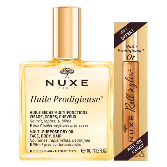 Nuxe Huile Prodigieuse Multi-Purpose Dry Oil Spray and Roll & Glow