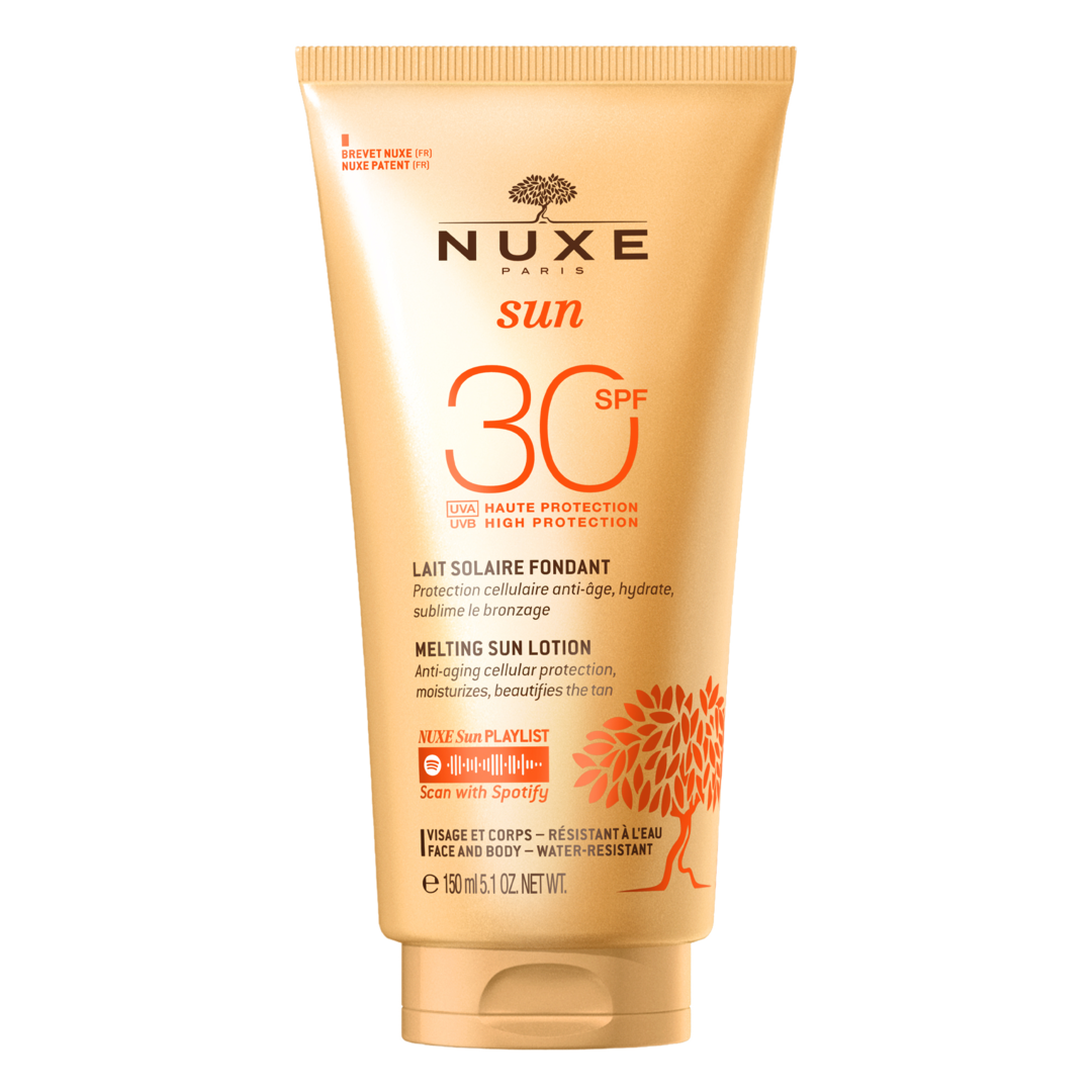 Nuxe Sun Melting Sun Lotion For Face and Body SPF30 - 150ml