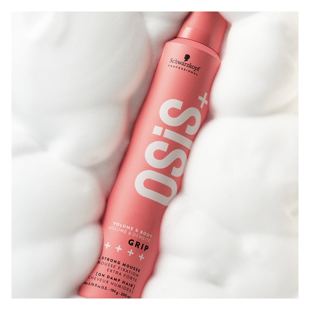 Schwarzkopf Professional Osis+ Volume & Body Grip - Extreme Hold Mousse