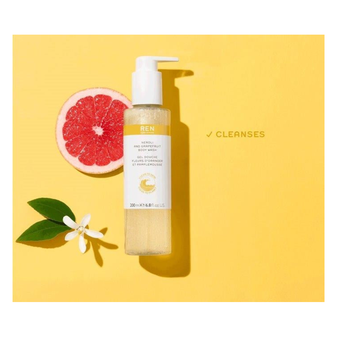 REN Neroli and Grapefruit Body Wash