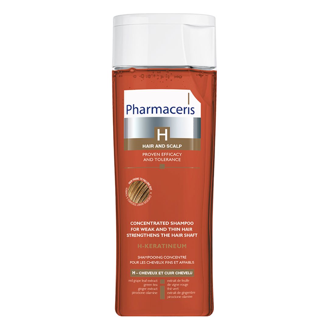 Pharmaceris H Keratineum Concentrated Shampoo For Weak and Thin Hair - 250ml