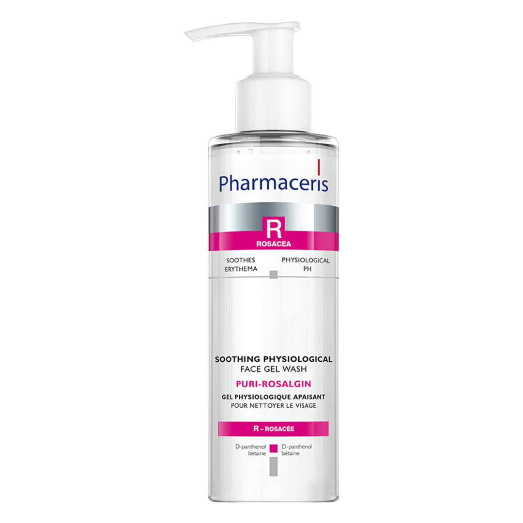 Pharmaceris R Puri-Rosalgin Soothing Physiological Face Gel Wash - 190ml