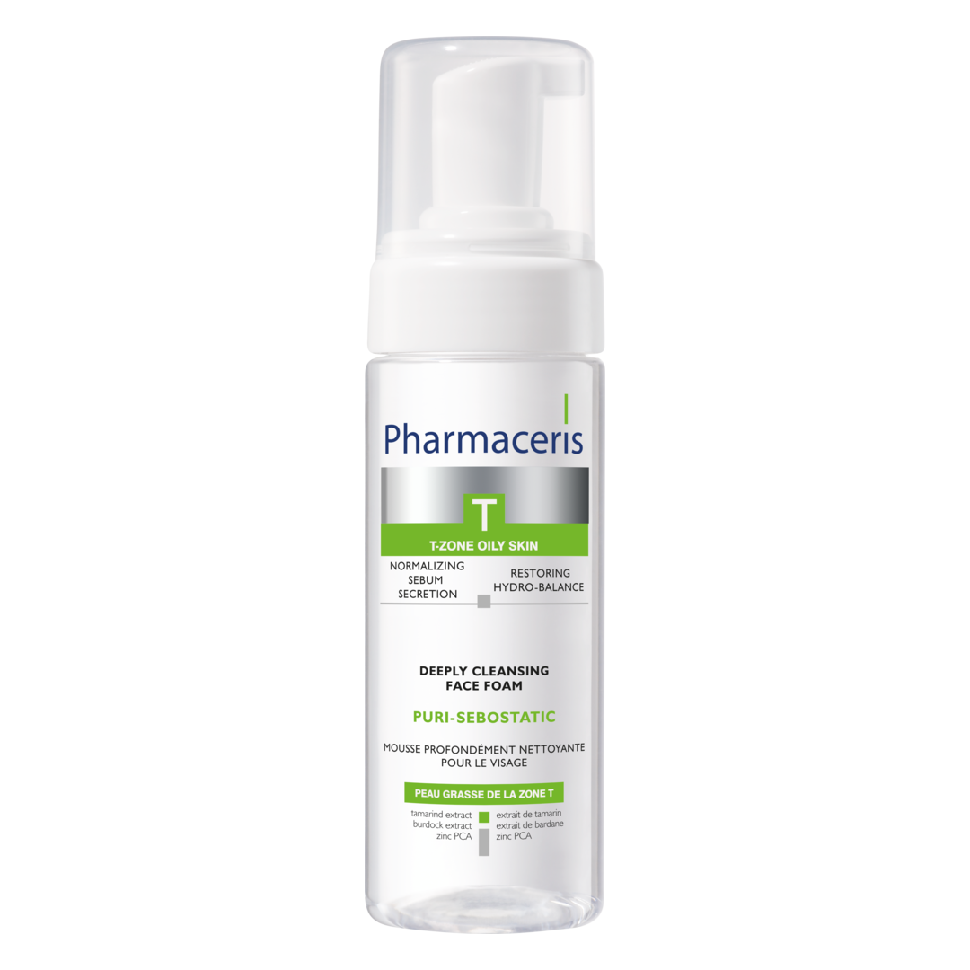 Pharmaceris T Puri-Sebostatic Deeply Cleansing Face Foam - 150ml