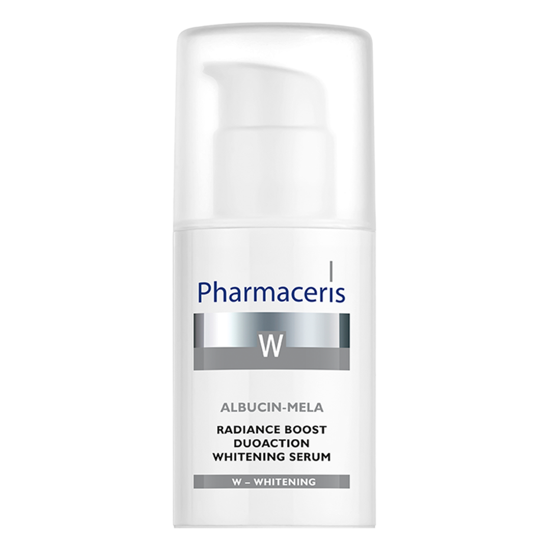 Pharmaceris W Albucin-Mela Whitening Radiance Boost Dual Action Whitening Serum - 30ml