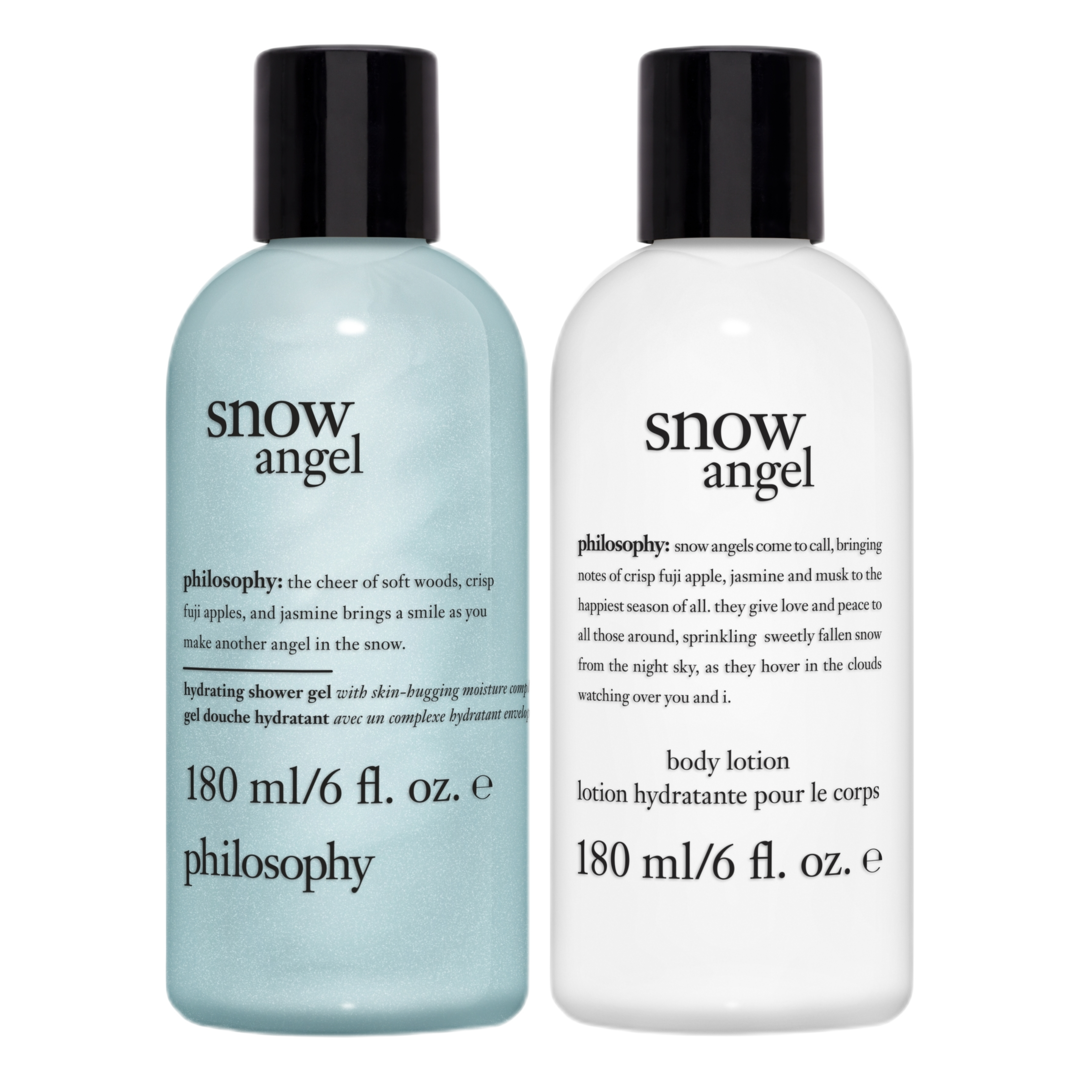 Philosophy Snow Angel Bath and Body 2 x 180ml Gift Set