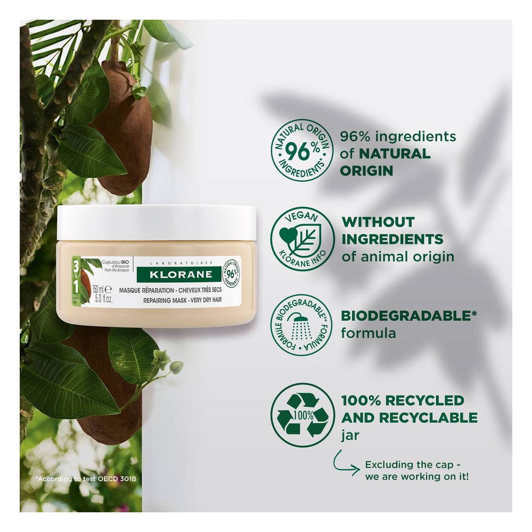 Klorane Cupuacu Repairing Mask for Very Dry Hair