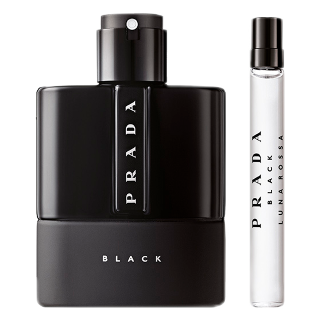 Prada Luna Rossa Black Eau de Parfum Spray 100ml Gift Set Escentual