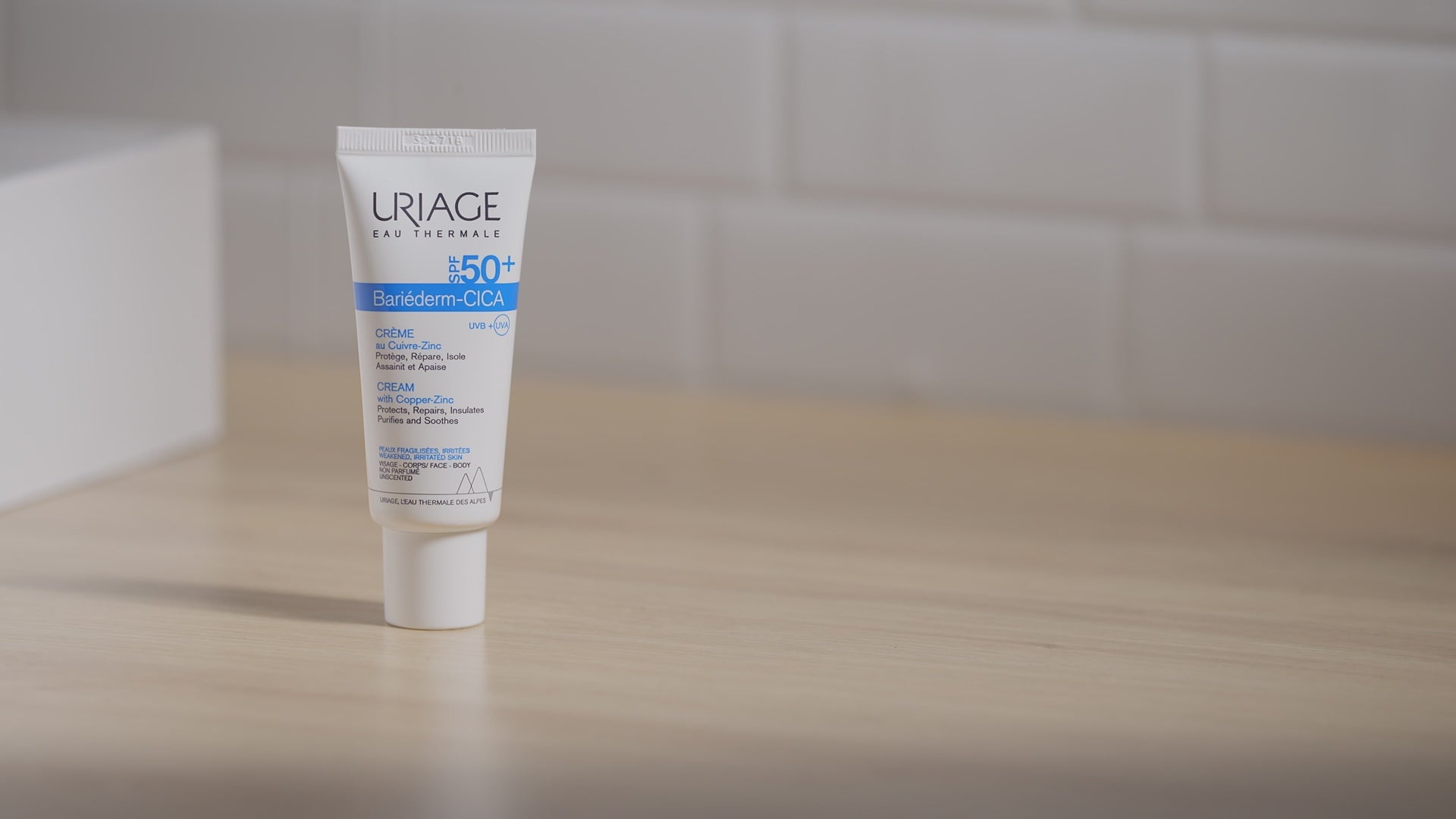 Uriage Bariederm-Cica Cream with Copper Zinc SPF50+