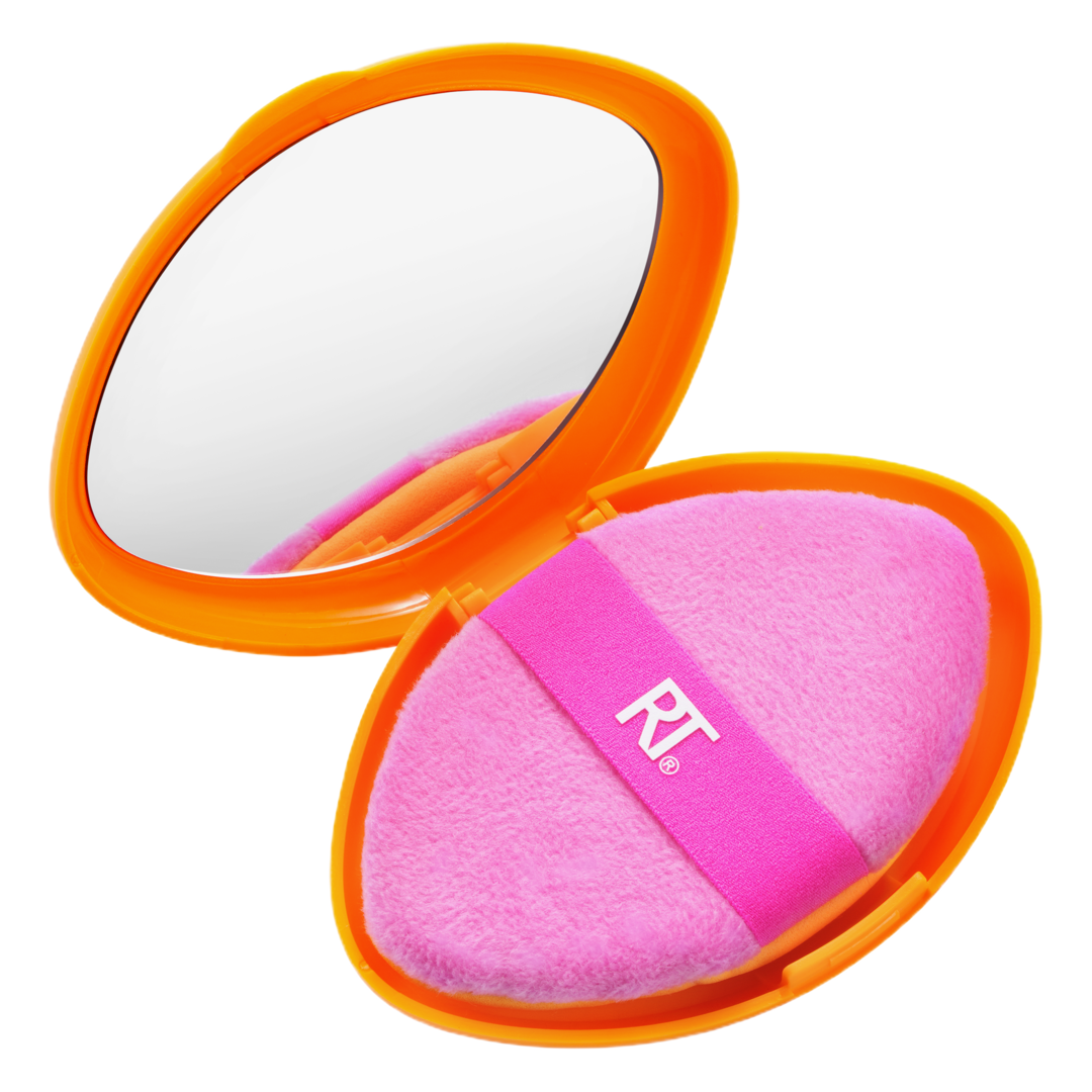 Real Techniques Miracle 2-In-1 Powder Puff + Travel Case