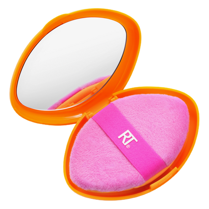 Real Techniques Miracle 2-In-1 Powder Puff + Travel Case