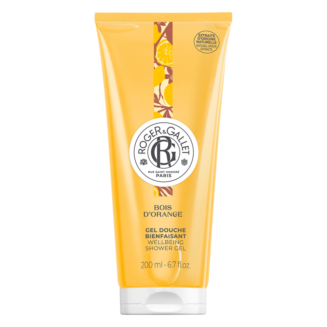 Roger & Gallet Bois d'Orange Wellbeing Shower Gel - 200ml
