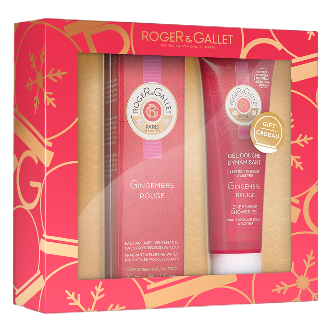 Roger & Gallet Gingembre Rouge Eau de Toilette Gift Set - 30ml