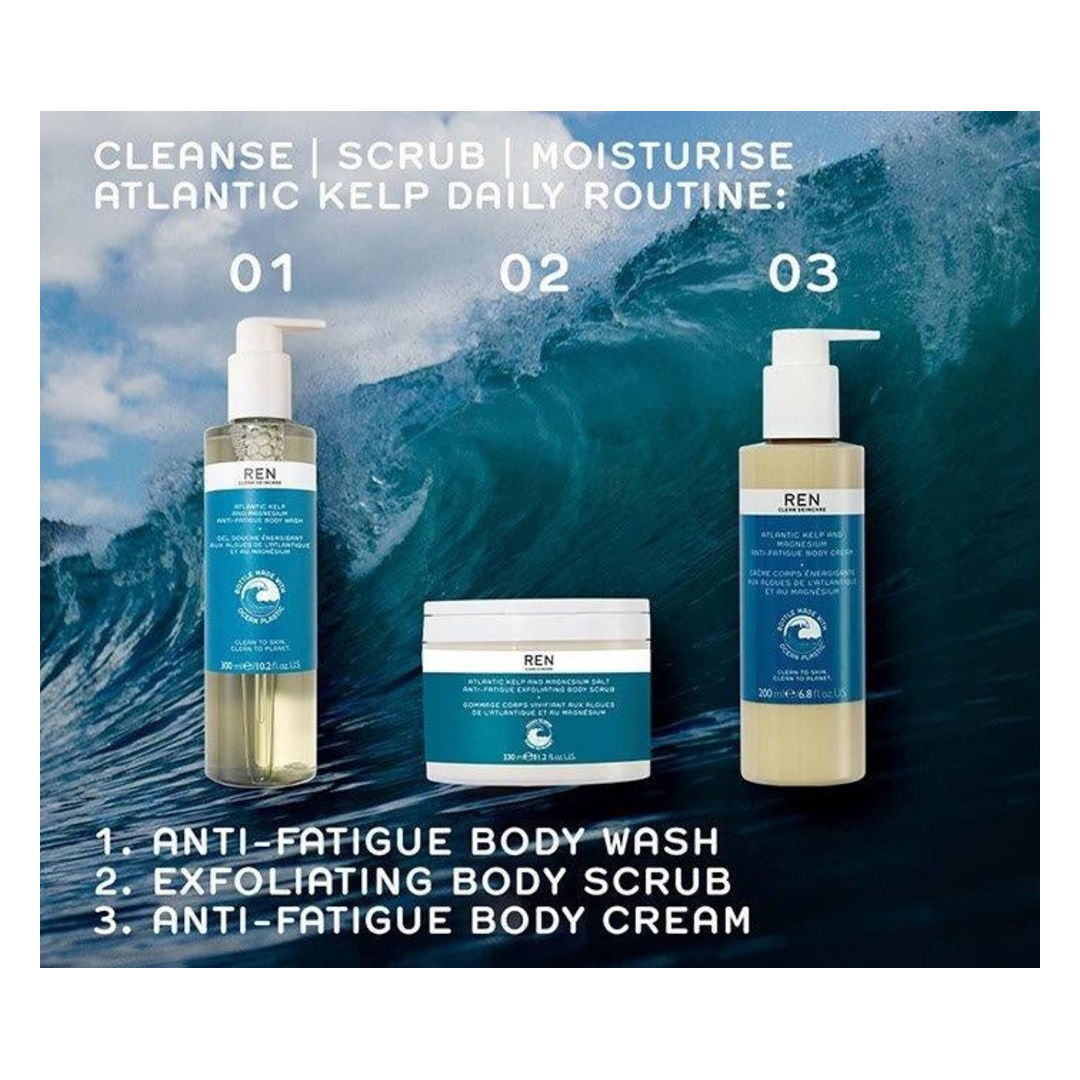 REN Atlantic Kelp And Magnesium Anti-Fatigue Body Wash