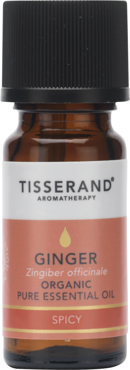 Tisserand Aromatherapy Ginger Organic Pure Essential Oil