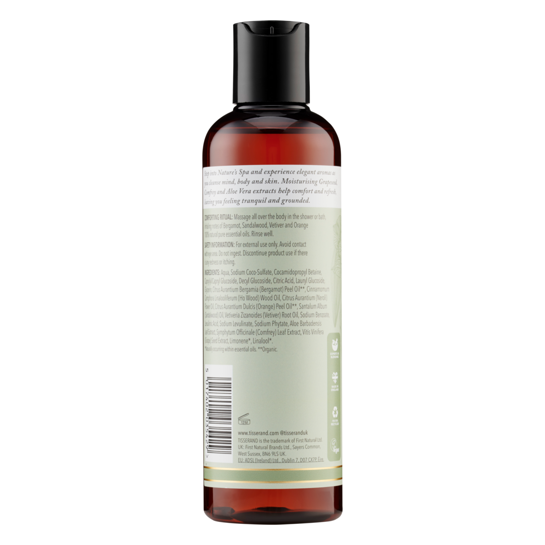 Tisserand Aromatherapy Bergamot & Sandalwood Comforting Body Wash
