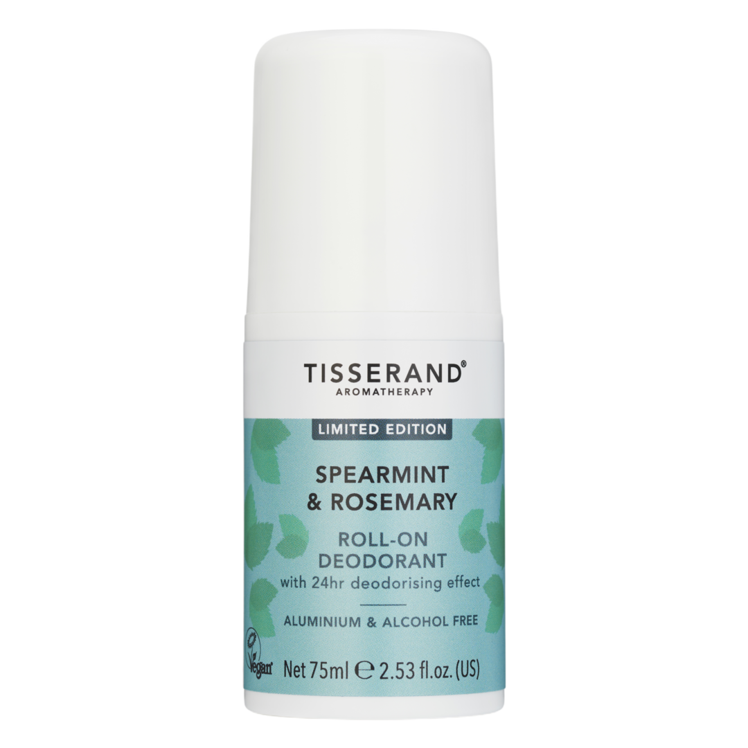 Tisserand Spearmint & Rosemary Roll On Deodorant