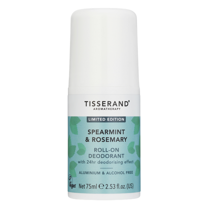 Tisserand Spearmint & Rosemary Roll On Deodorant