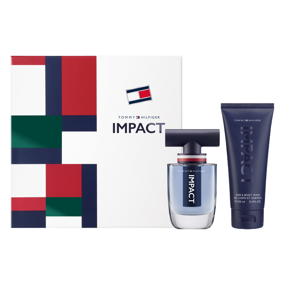 Tommy Hilfiger Impact Eau de Toilette Spray 50ml Gift Set