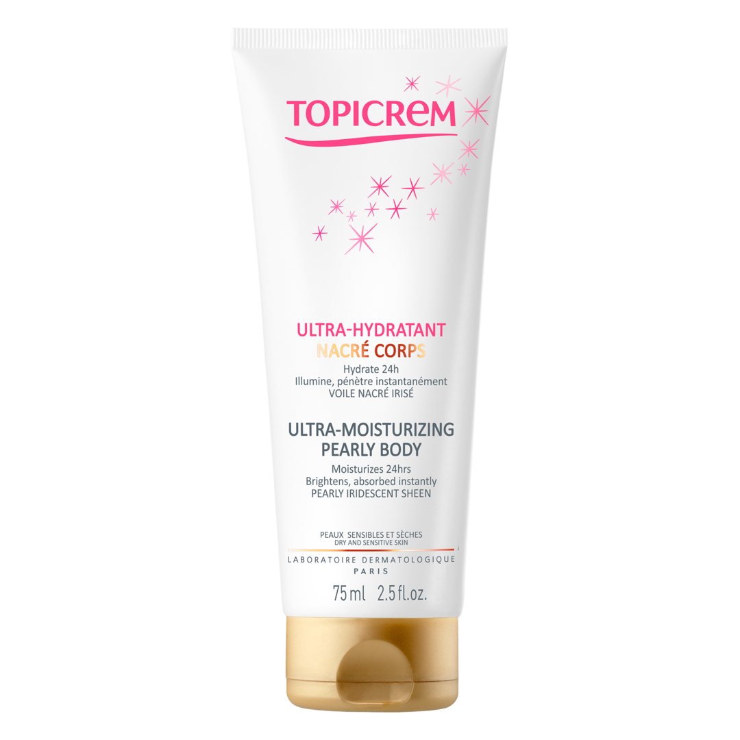 Topicrem Ultra-Moisturising Pearly Body Milk - 75ml