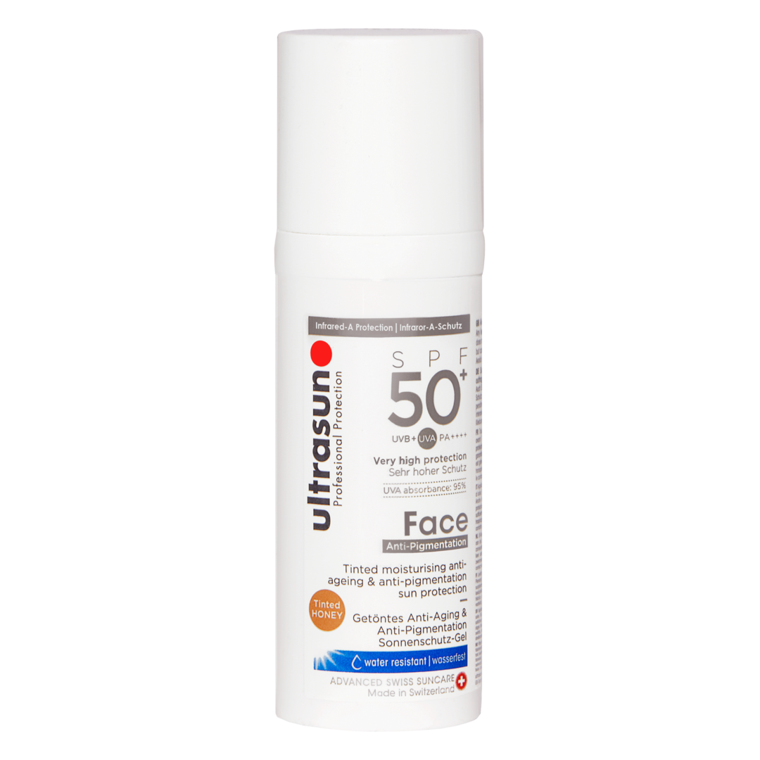 Ultrasun Face Anti-Pigmentation Tinted SPF50+ - 50ml / Honey