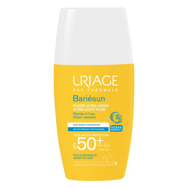 Uriage Bariésun Ultra-Light Sonnenfluid LSF50+ – 30 Ml, Sehr Hoher Schutz