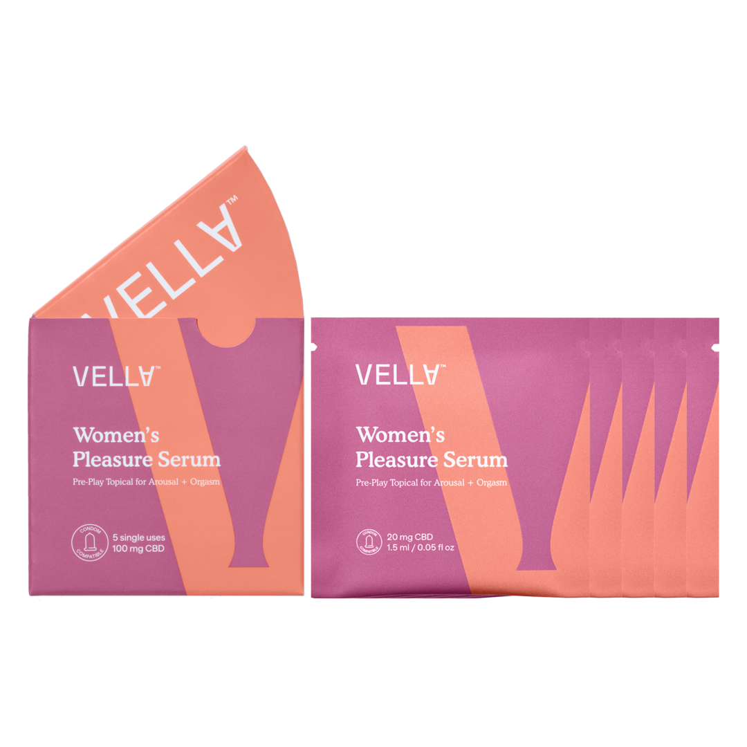 Vella Women's Pleasure Serum Single Use Sachets - 5 x 1.5ml