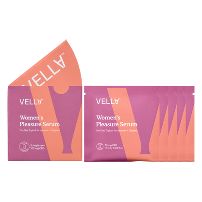 Vella Women's Pleasure Serum Single Use Sachets