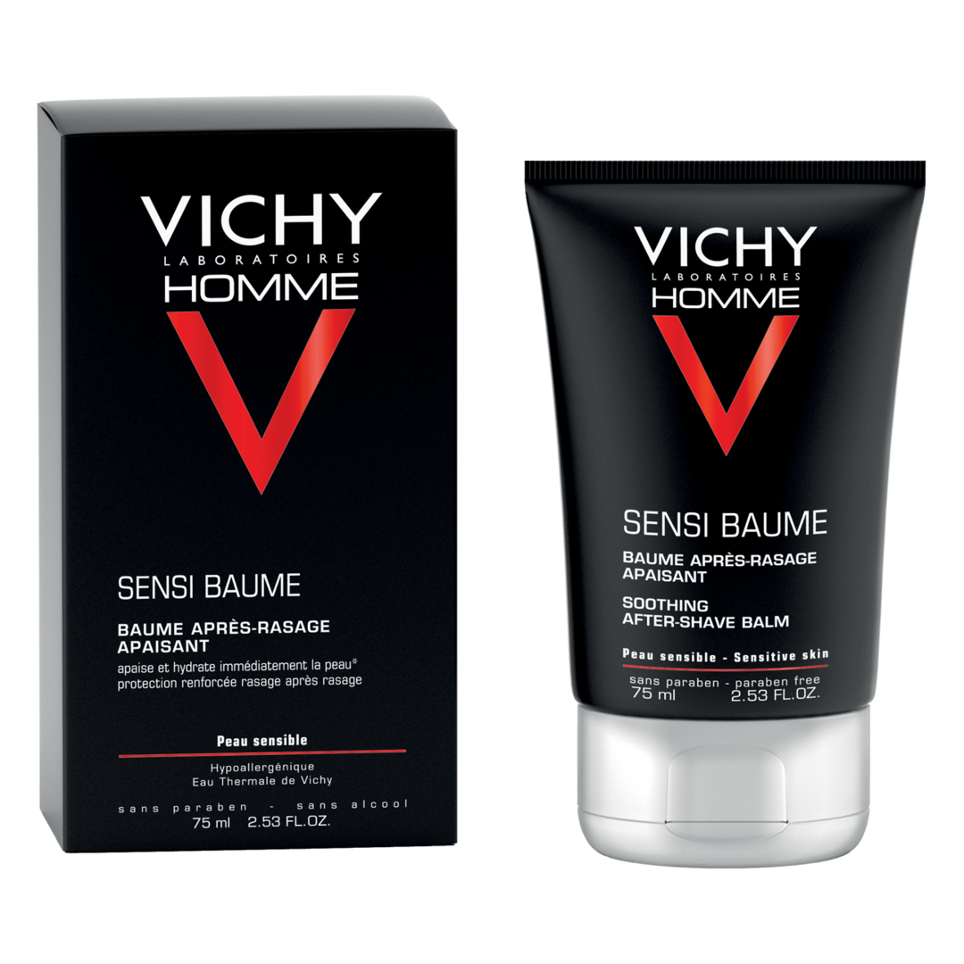 Vichy Homme Sensi Baume After Shave Balm for Sensitive Skin