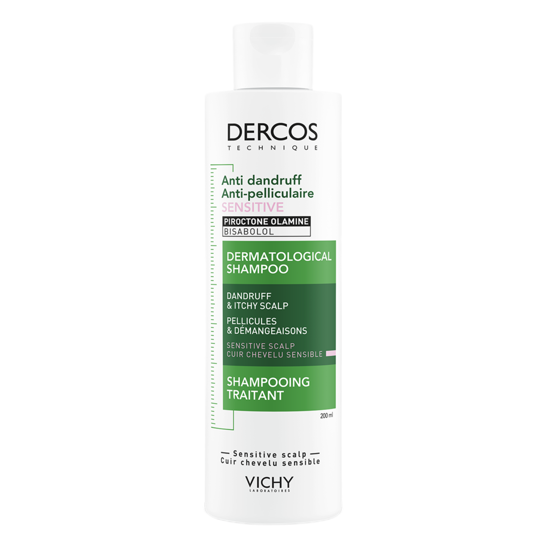 Vichy Dercos Anti Dandruff Shampoo for Sensitive Scalps - 200ml