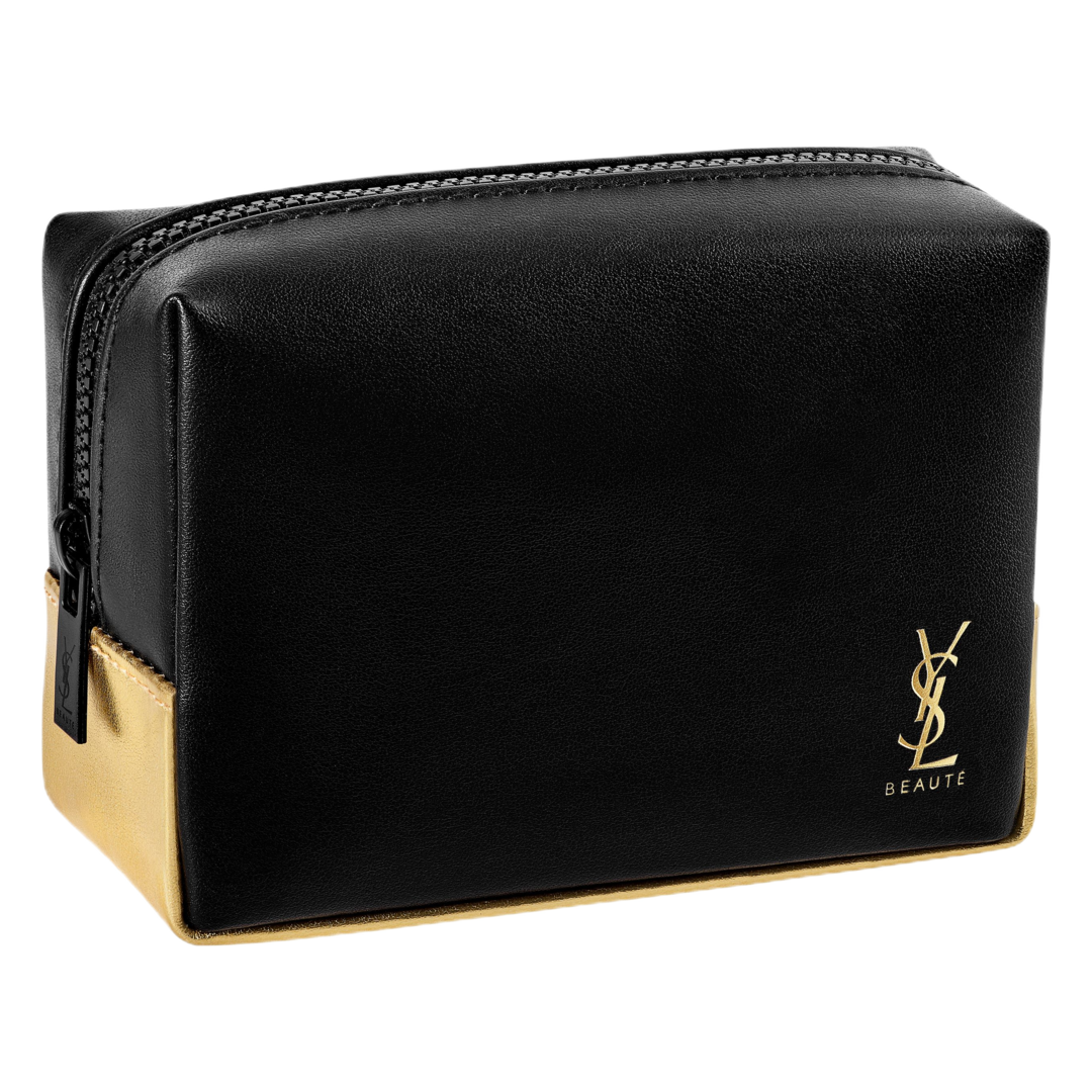 GOLD REWARD - Yves Saint Laurent Black and Gold Toiletry Bag